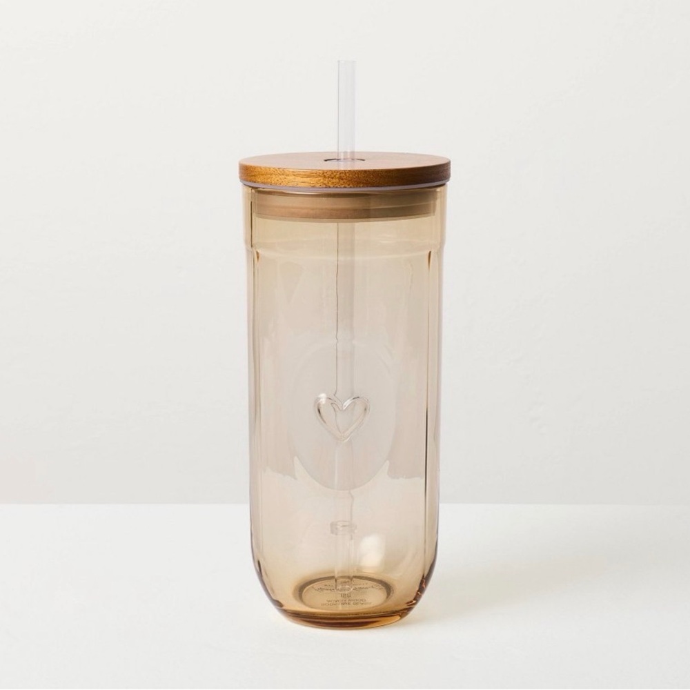 Hearth & Hand Heart Tumbler